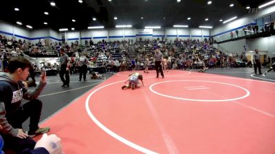 85 lbs Quarterfinal - Owen Sartain, Husky Wrestling Club vs Aiden Hillis, Norman Grappling Club