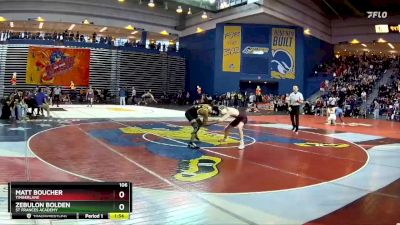 106 lbs Champ. Round 1 - Zebulon Bolden, St Frances Academy vs Matt Boucher, Timberlane