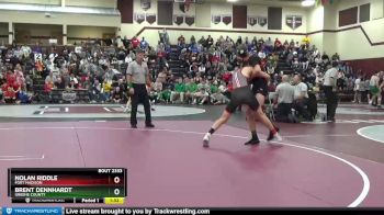145 lbs 9th Place Match - Nolan Riddle, Fort Madison vs Brent Dennhardt, Greene County