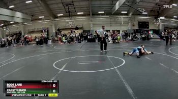 85 lbs 5th Place Match - Bode Lare, Panthers vs Carsyn Knox, Northern Mat Club