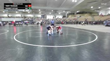 100 lbs Quarterfinal - Tripp Trussler, GroundZero vs Everett Voyles, Sumner Co Wrestling Club