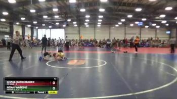 72 lbs Round 4 (6 Team) - Noah Watkins, Minion Black vs Chase Karenbauer, PA Gold