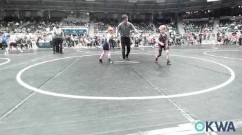 58 lbs Consi Of 4 - Mason Shumaker, F-5 Grappling vs Colton Haynes, Talihina Youth Wrestling Club
