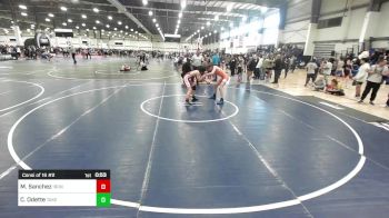 123 lbs Consi Of 16 #2 - Michael Sanchez, Iron Squad WC vs Cooper Odette, Takedown Industries