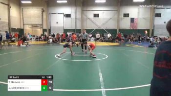 84 lbs Prelims - Ty Reeves, GRIT vs Jakson McFarland, Columbus Wrestling Org. Maroon