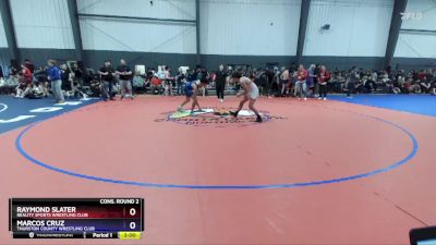 150 lbs Cons. Round 2 - Raymond Slater, Reality Sports Wrestling Club vs Marcos Cruz, Thurston County Wrestling Club