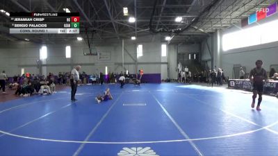 149 Silver Cons. Round 1 - Jeramiah Crisp, Blackburn vs Sergio Palacios, University Of The Ozarks