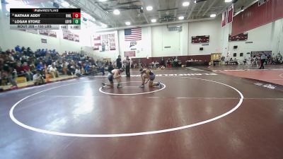 150 lbs Consi Of 8 #2 - Nathan Addy, Rocky Hill vs Logan Storz, Ledyard