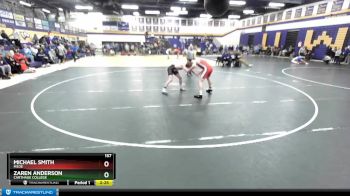 157 lbs Cons. Round 4 - Zaren Anderson, Carthage College vs Michael Smith, MSOE