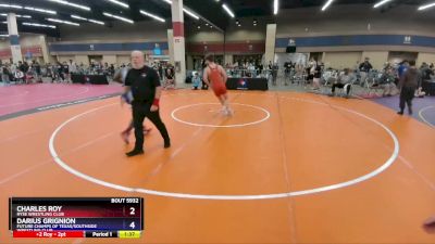 190 lbs Cons. Round 4 - Charles Roy, Ryse Wrestling Club vs Darius Grignion, Future Champs Of Texas/Southside Wrestling Club