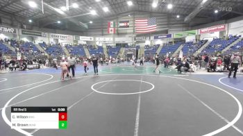 81 lbs Rr Rnd 5 - Caleb Wilson, Brighton WC vs Max Brown, Bear Cave WC