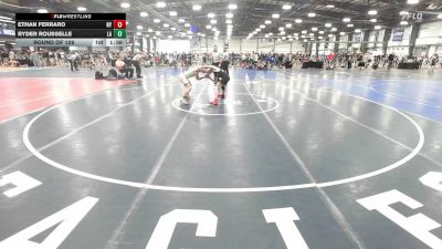 132 lbs Round Of 128 - Ethan Ferraro, NY vs Ryder Rousselle, LA