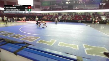 120 lbs Cons. Round 3 - Gracie Kurka, Bishop Kelly vs Anyah Dransfield, Caldwell