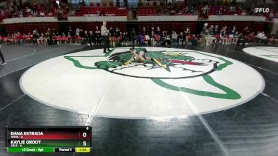 114 lbs Round 1 (16 Team) - Dana Estrada, Anna vs Kaylie Groot, Azle