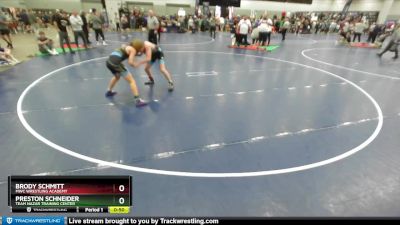 126 lbs Cons. Round 3 - Brody Schmitt, MWC Wrestling Academy vs Preston Schneider, Team Nazar Training Center