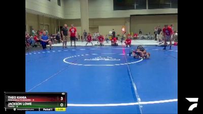 45 lbs Round 3 (6 Team) - Jackson Lowe, TNAAU vs Theo Kania, Panhandle Punishers