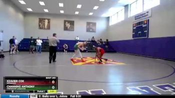 138 lbs Cons. Round 3 - Xzavier Cox, McGavock vs Channing Anthony, Friendship Christian
