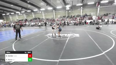 98 lbs 3rd Place - Braxton Danler, Canon City vs Andrew Nava, No Team