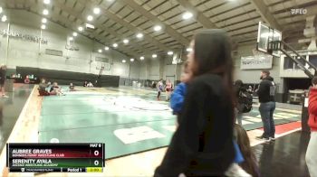 130 lbs Round 2 - Serenity Ayala, Ascend Wrestling Academy vs Aubree Graves, Bonners Ferry Wrestling Club