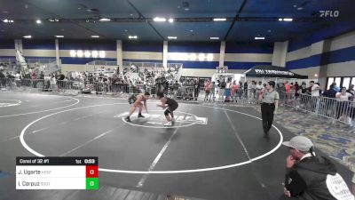 157 lbs Consi Of 32 #1 - Jonathan Ugarte, Hesperia HS vs Isaiah Corpuz, South Kona WC