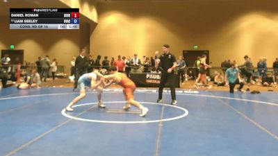 132 lbs Cons. Rd Of 16 - Daniel Roman, Scorpions vs Liam Seeley, Buffalo Valley Athletic Club