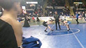 113 lbs Quarterfinal - Nathan Barstow, Lynnfield/N.Reading vs John Woodall, Franklin