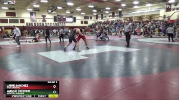 JV-45 lbs Round 2 - Auggie Patzner, Western Dubuque vs Jaime Sanchez, Williamsburg