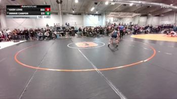 132 lbs Quarterfinal - Kash Long, Roosevelt vs Dennis Campos, Severance