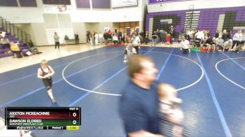 38 lbs Cons. Semi - Dawson Eldred, Shootbox Wrestling Club vs Axxton Mckeachnie, JWC