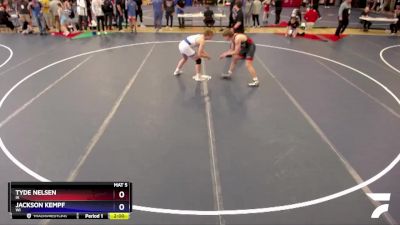 165 lbs Round 2 - Tyde Nelsen, IA vs Jackson Kempf, WI