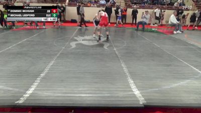 145_B lbs Round Of 64 - Dominic McHugh, Jim Thorpe vs Michael Ledford, Blackhawk