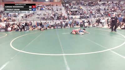 53 kg Cons. Rd Of 16 - Auriana Wakinekona, Grapplers HI vs Presley Beard, Wichita Training Center