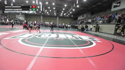 125B 3rd Place Match - Kaitlyn Newberry, Platte County vs Madison Vanmeter, Kearney