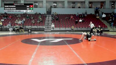 141 lbs Round Of 32 - Gabe Rogers, Unaffiliated HS vs Austin McKee, Ohio