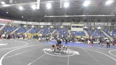 57 lbs Quarterfinal - Trey Merkley, Uintah WC vs William Meneses, Robert