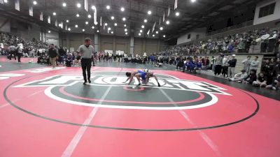 120 lbs Champ. Round 1 - Cruzer Dominguez, Creighton Prep vs Cruz Enderle, St. Pius X (Kansas City)