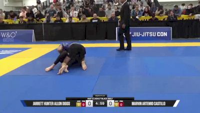 Marvin Artemio Castillo vs Jarrett Hunter Allon Diggs 2025 World IBJJF Jiu-Jitsu No-Gi Championship