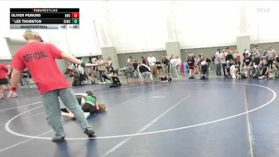 75 lbs Quarterfinal - Oliver Perkins, Northside Wrestling Club vs Lee Thornton, South Summit Wrestling Club