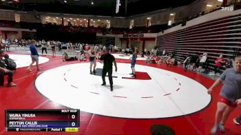 190 lbs 1st Place Match - Wura Yinusa, IceFighter U. vs Peyton Callis, Keystone Kids Wrestling Club