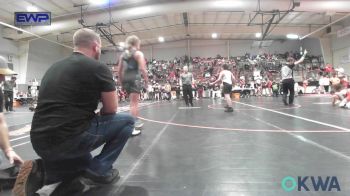 110 lbs Semifinal - Ethan Evans, Warrior Wrestling Club vs Blaike Ivie, Salina Wrestling Club