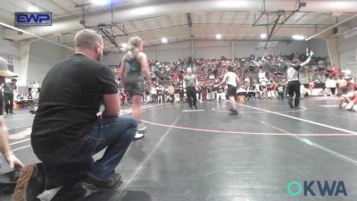 110 lbs Semifinal - Ethan Evans, Warrior Wrestling Club vs Blaike Ivie, Salina Wrestling Club