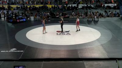 106 lbs Rnd Of 32 - Chloe Skiles, IL vs Ali Svancara, ID