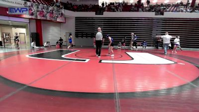 100 lbs Round Of 16 - Taylee Ferrier, Miami vs MaeKayla Harjo, Berryhill High School