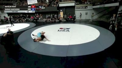 155 lbs Natalin Hout, SJWA - San Joaquin Wrestling Association vs Sarah Harthorn, KCWA - Kern County Wrestling Association
