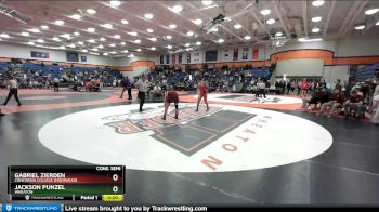 197 lbs Cons. Semi - Jackson Punzel, Wheaton vs Gabriel Zierden, Concordia College (Moorhead)