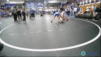 120 lbs Rr Rnd 3 - Riley Williams, Norman Grappling Club vs Landon Achziger, Choctaw Ironman