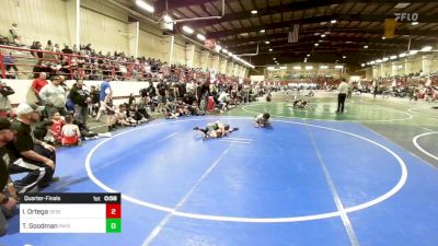 57 lbs Quarterfinal - Andres Valdez, Alamosa vs Dash Dias, Shootbox