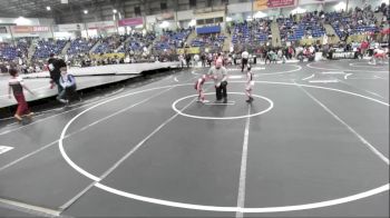 46 lbs Consi Of 8 #2 - Dash Sanchez, Montrose Elite vs Jayden Guevara, Top Notch