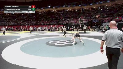 120 lbs Champ. Rd Of 16 - Taegan Gilmore, Medina vs Tyler Swaney, Springboro