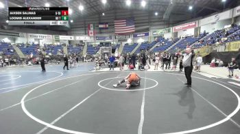 106 lbs 2nd Place - Hunter Beeman, Darkhorse WC vs Jos Wong, Mile High WC